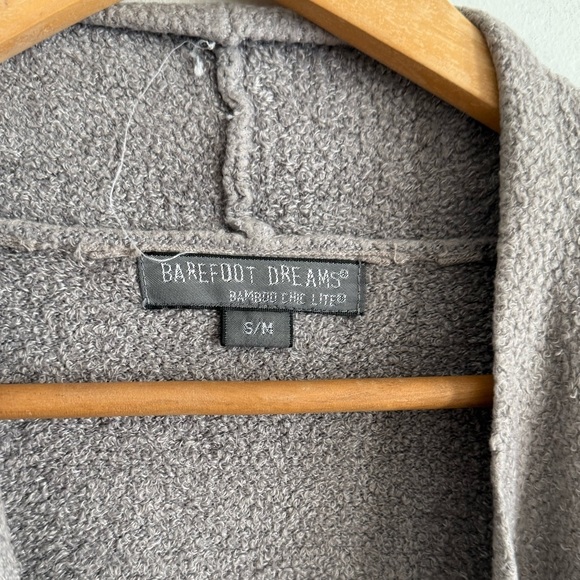 Barefoot Dreams Cardigan  Sweater S/M Dip Dyed Cascade Long Sleeve Open Front - Picture 4 of 7